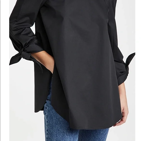 Tibi Satin Poplin Tunic - Picture 7 of 7